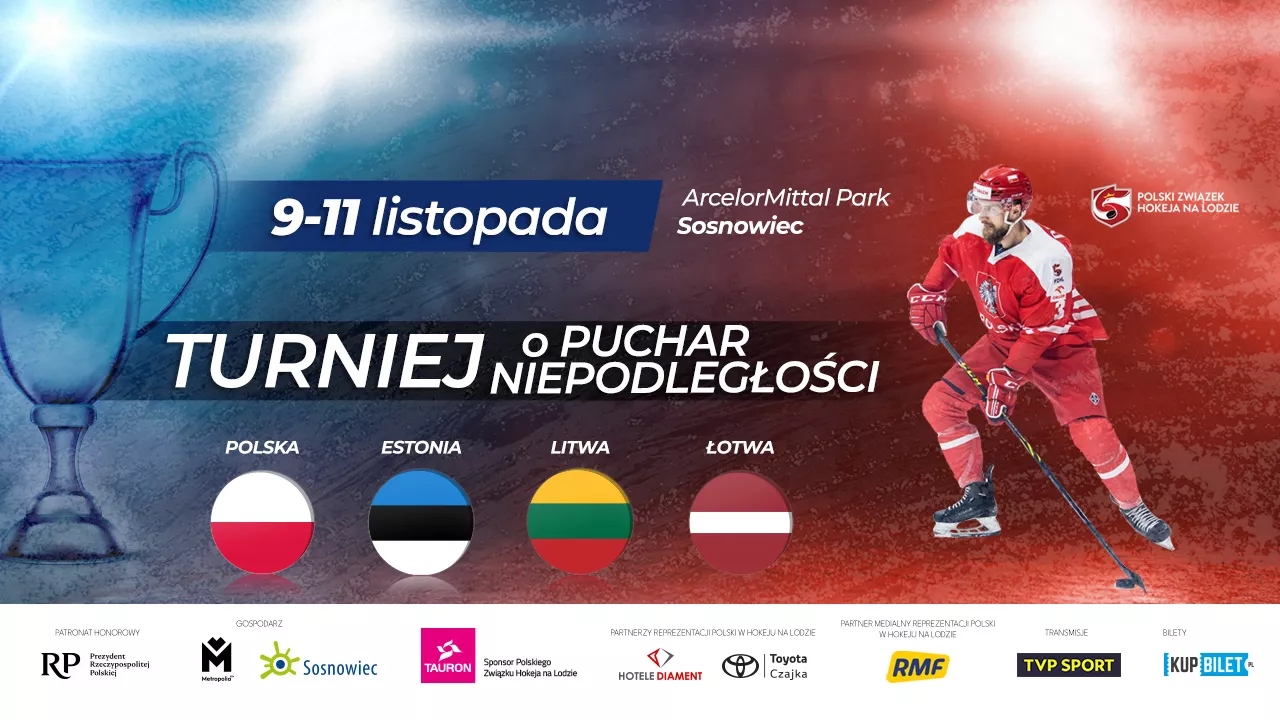 Harmonogram i ceny biletów na Turniej o Puchar Niepodległości