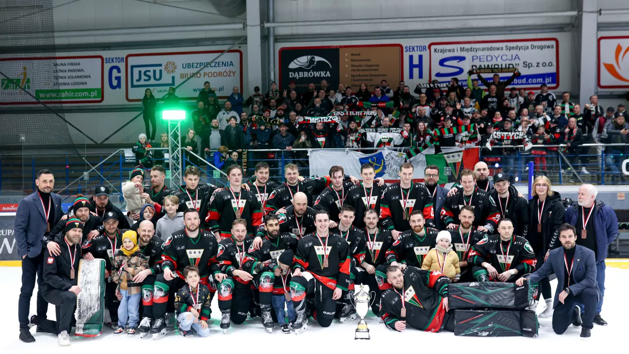 TAURON Hokej Liga: GKS Tychy wywalczył brązowe medale
