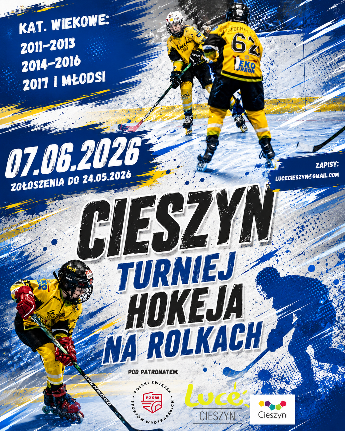 Zapisy na turniej hokeja na rolkach w Cieszynie 