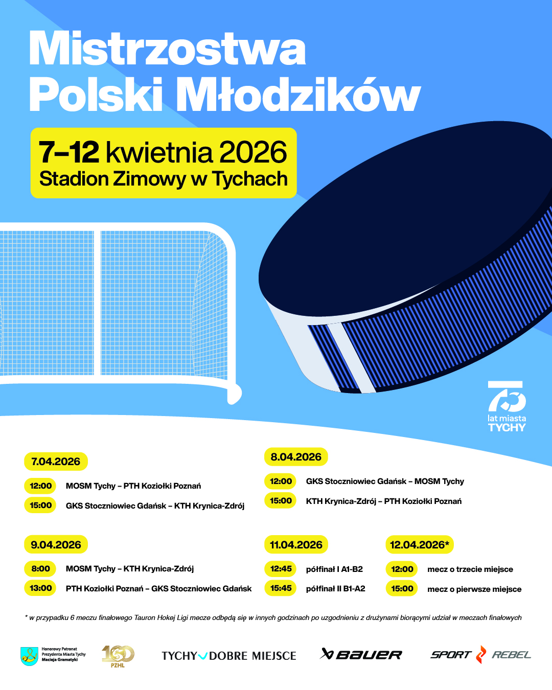 W wtorek, 7 kwietnia początek turnieju finałowego Mistrzostw Polski Młodzików 