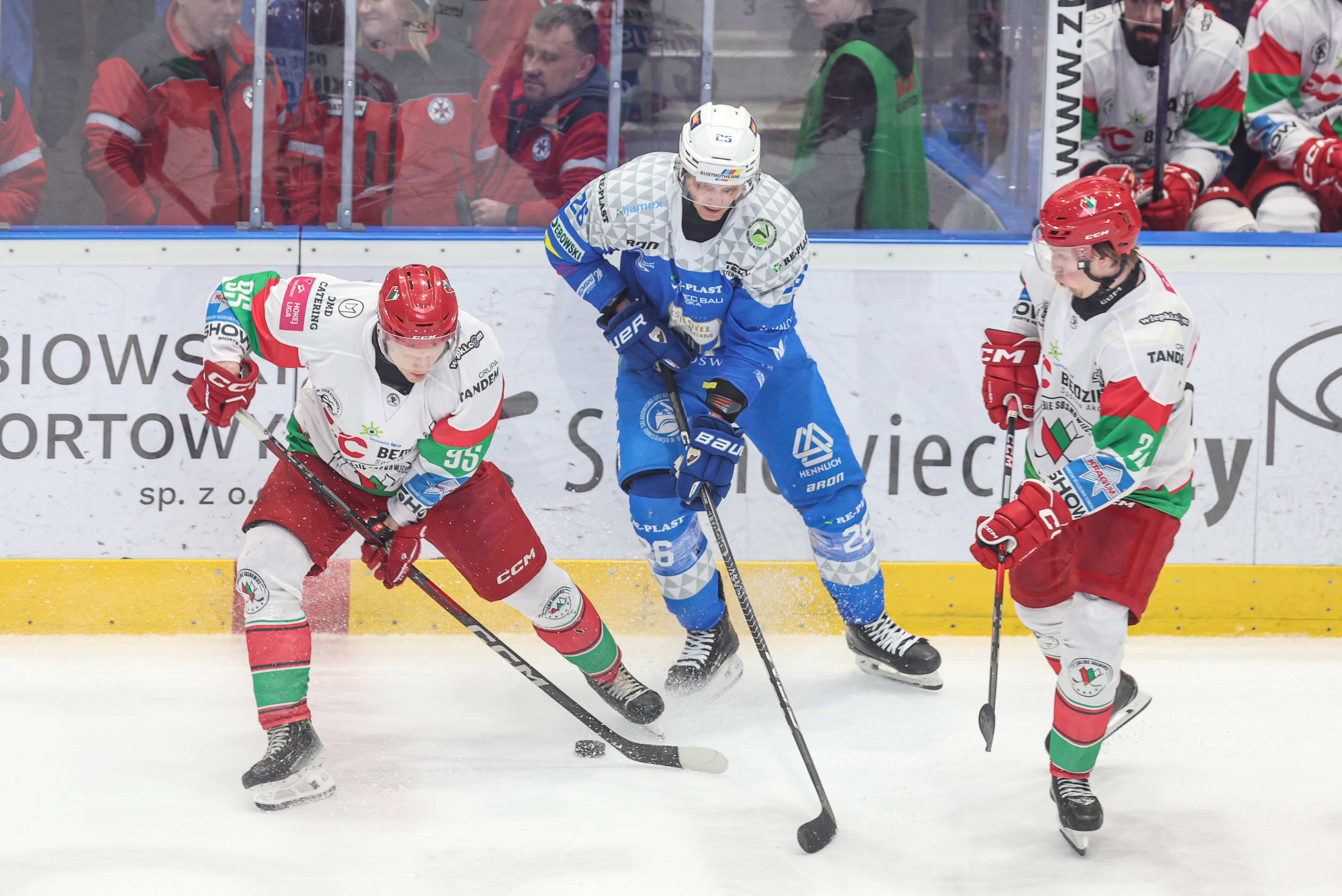 Przed 19. kolejką TAURON Hokej Ligi. Hit na początek trzeciej rundy 