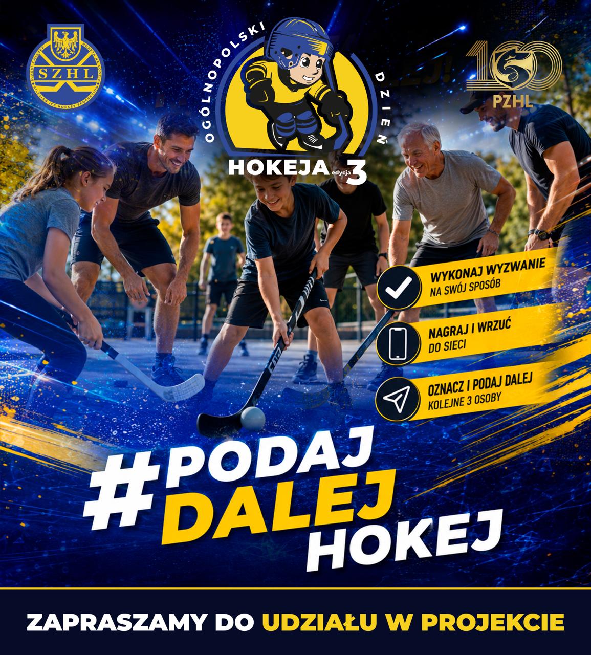 Akcji #PodajDalejHokej
