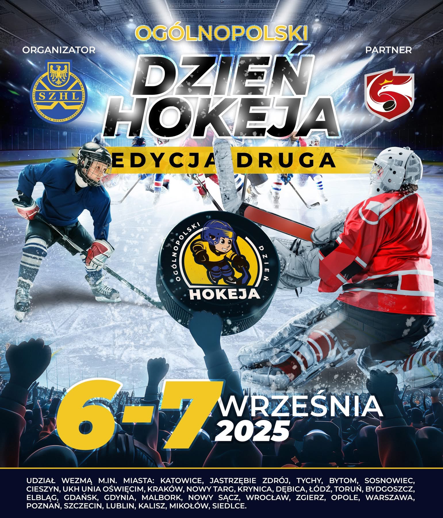 Już 6–7 września w całym kraju odbędzie się druga edycja Ogólnopolskiego Dnia Hokeja 