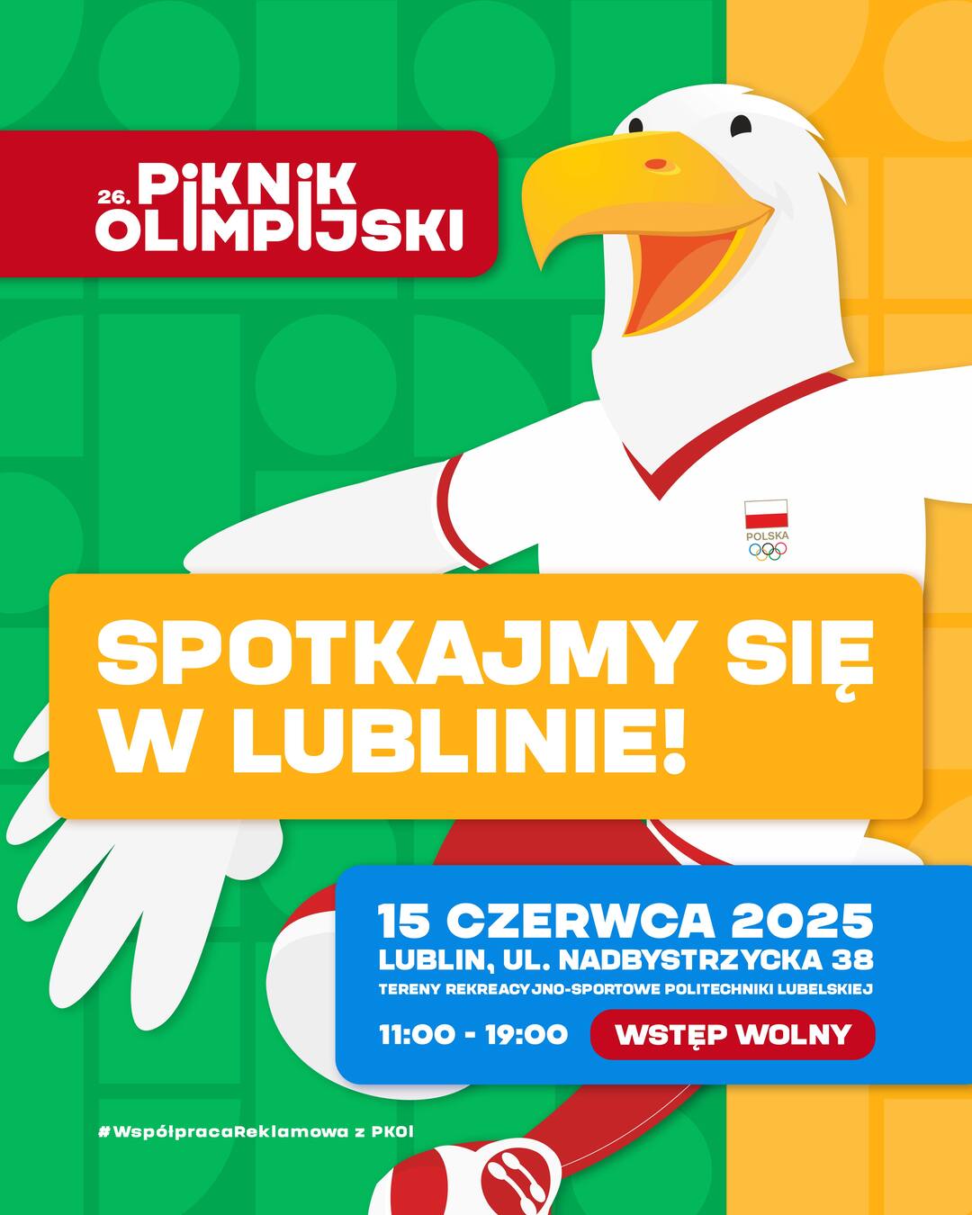 Już 15 czerwca 26. Piknik Olimpijski – święto sportu, pasji i ducha fair play w Lublinie
