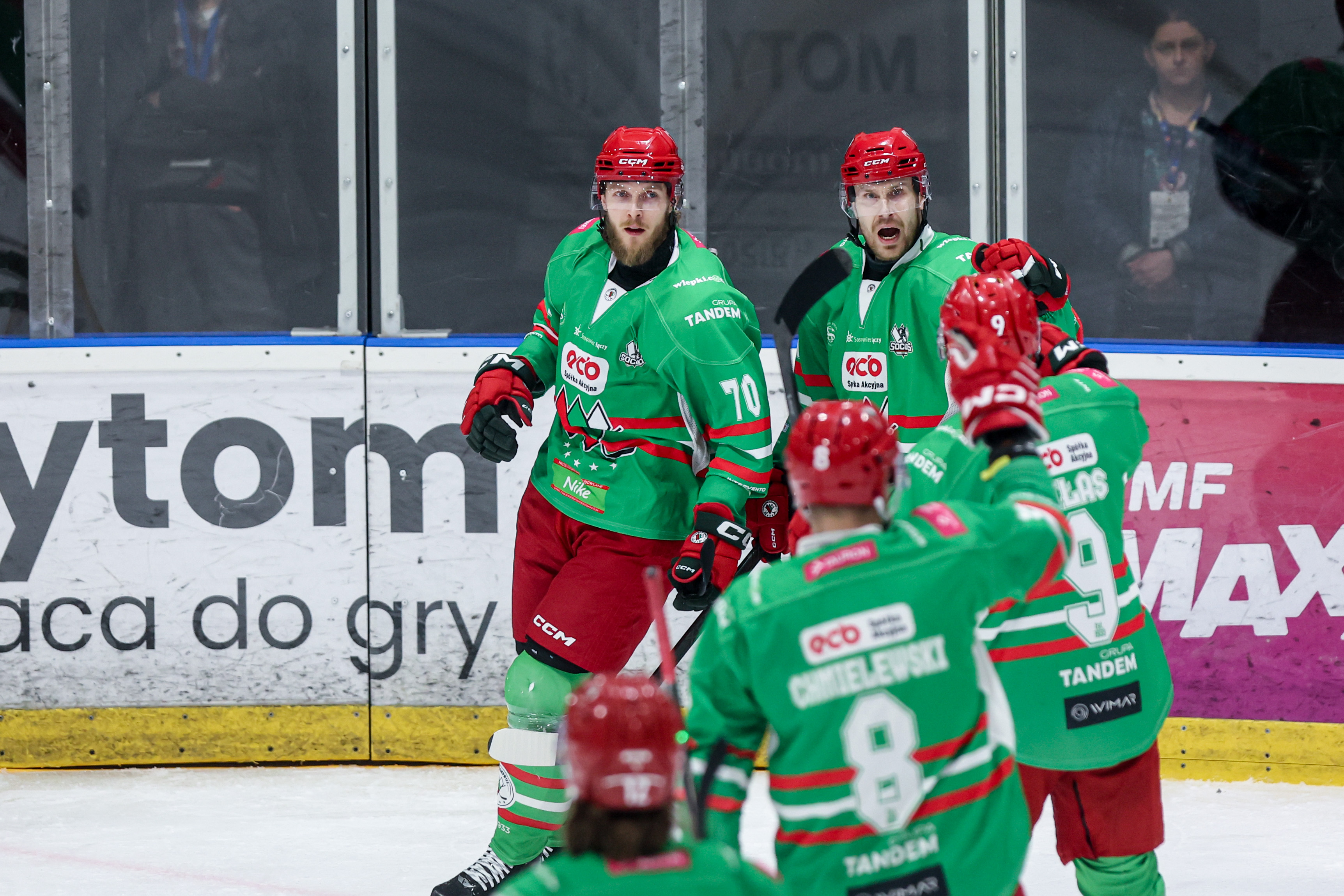 4. Ćwierćfinał TAURON Hokej Ligi. GKS Tychy i ECB Zagłębie Sosnowiec blisko awansu do półfinału