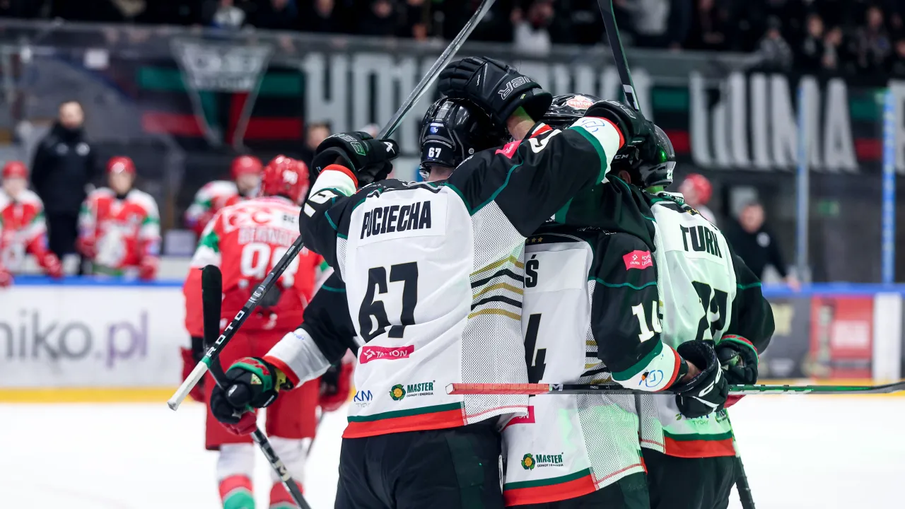 42. kolejka TAURON Hokej Ligi. GKS Tychy wygrał z Zagłębiem w dogrywce