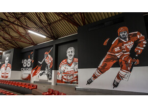 Na lodowisku Jantor w Katowicach powstał mural
