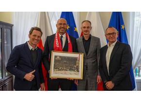 Hokejowa delegacja w Ministerstwie Sportu i Turystyki 