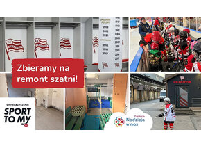 Zbiórka na remont szatni dla młodych hokeistów 