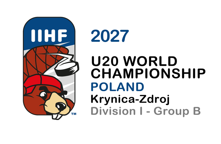 Bóbr w logotypie Mistrzostw Świata U20 w Krynicy-Zdroju