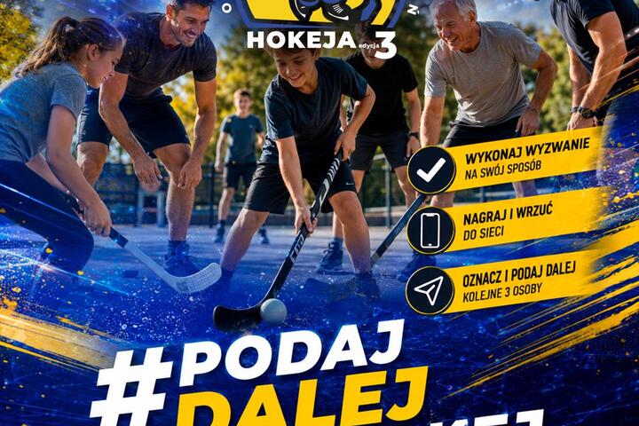 Akcji #PodajDalejHokej